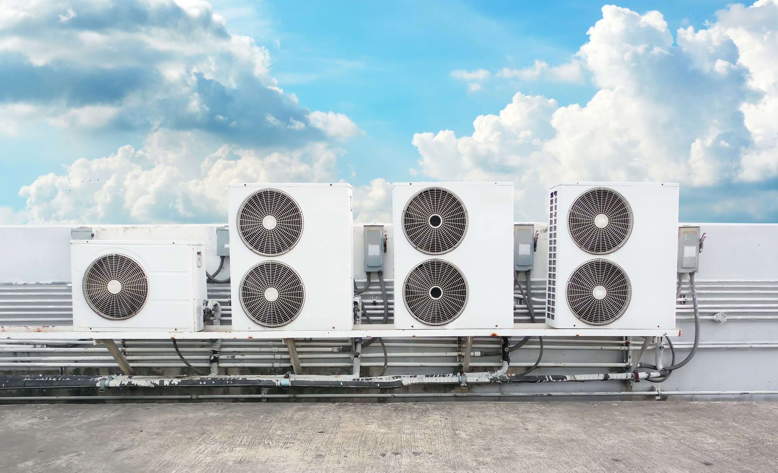Air Conditioning Units on a roof
