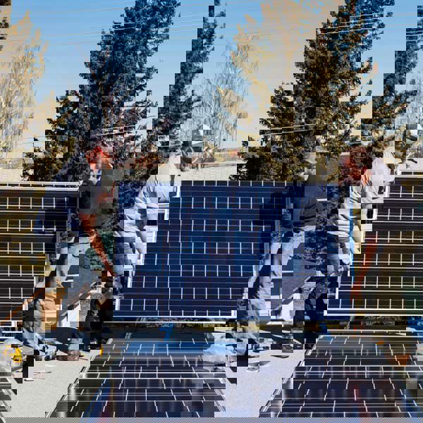 Solar Panel Installer Work