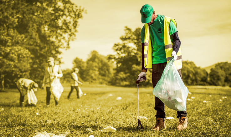 Clean Up Crew Workers