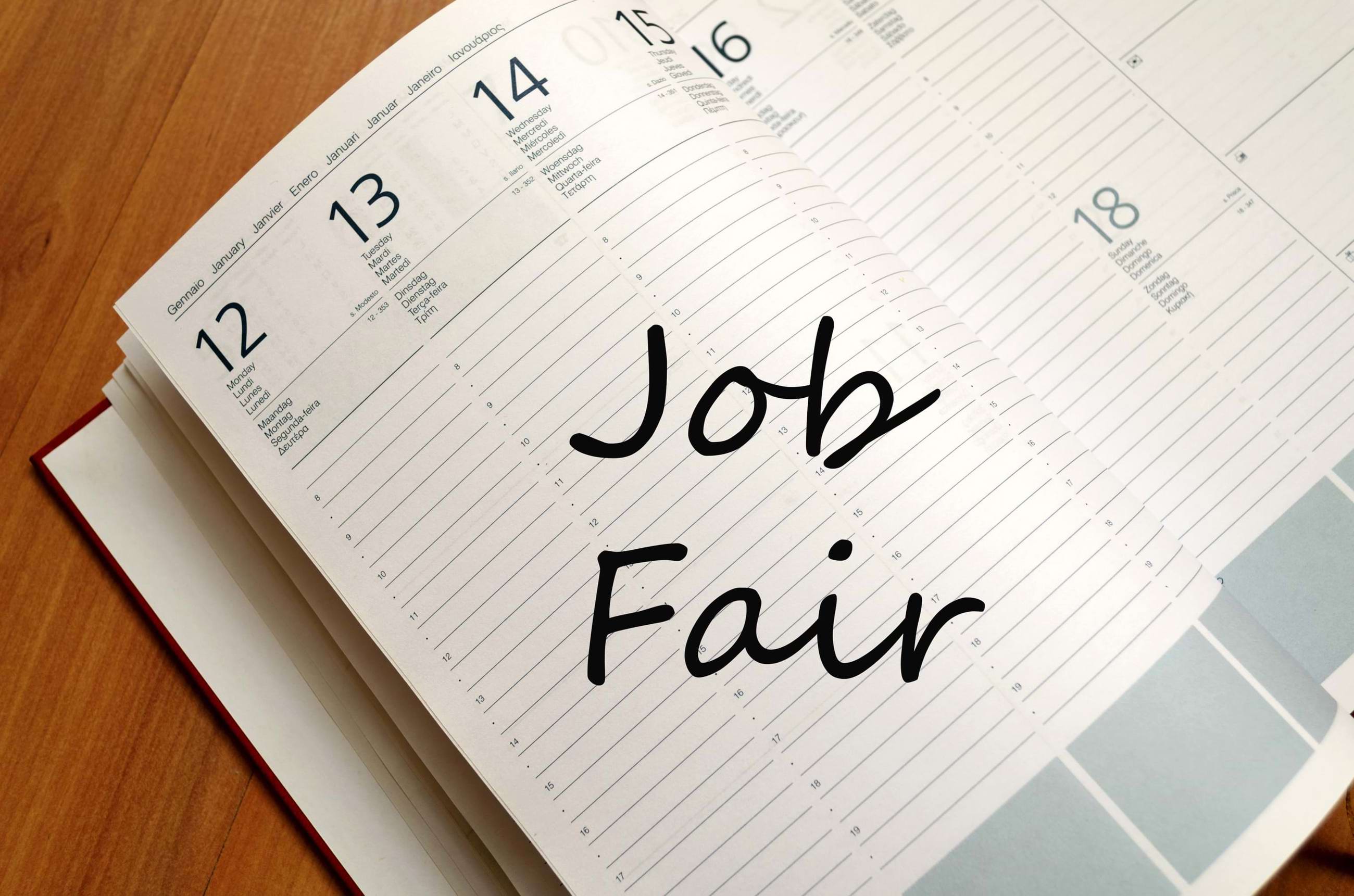 Job Fair Schedule