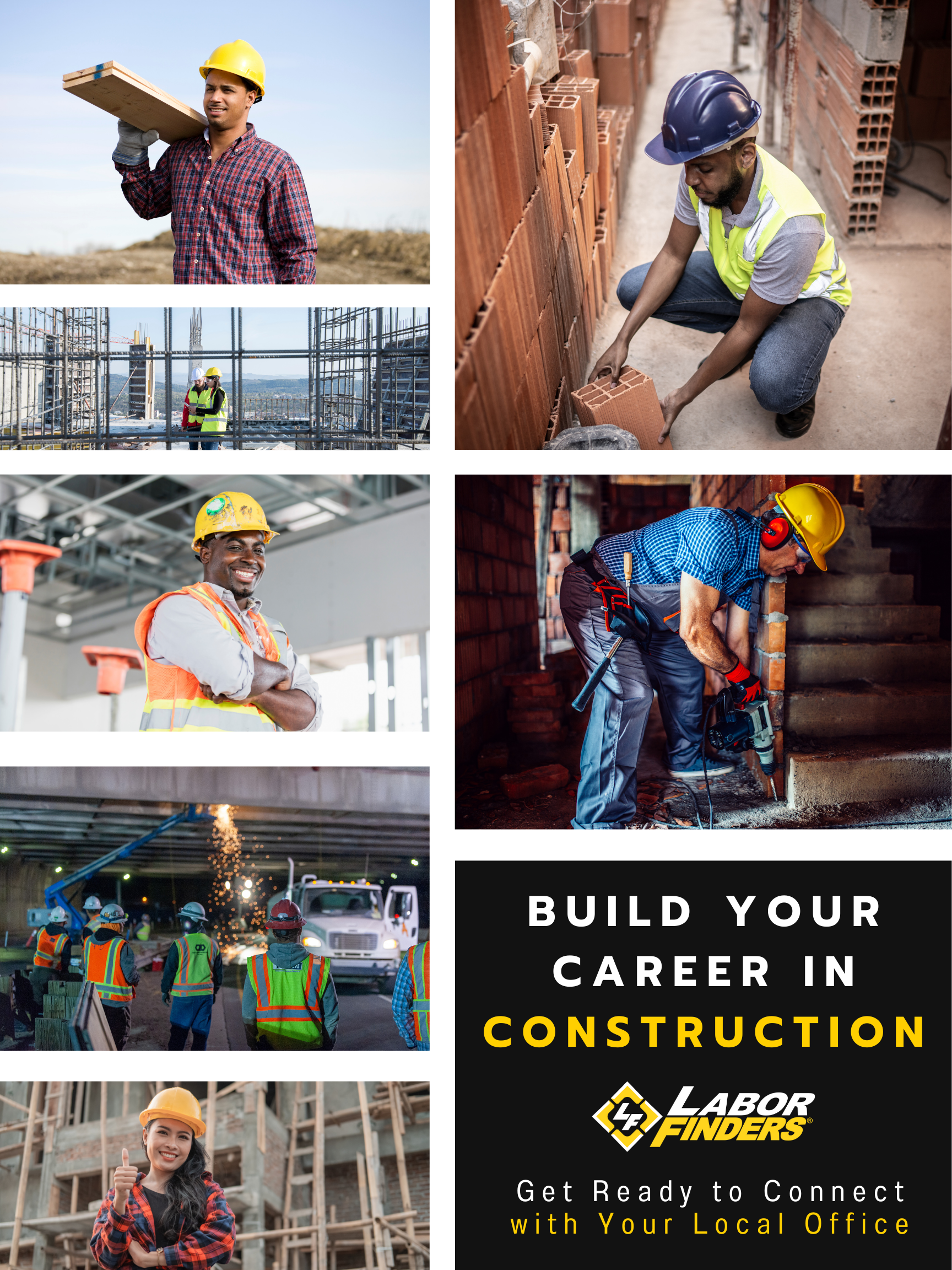 Build Your Career In Construction Landing Page