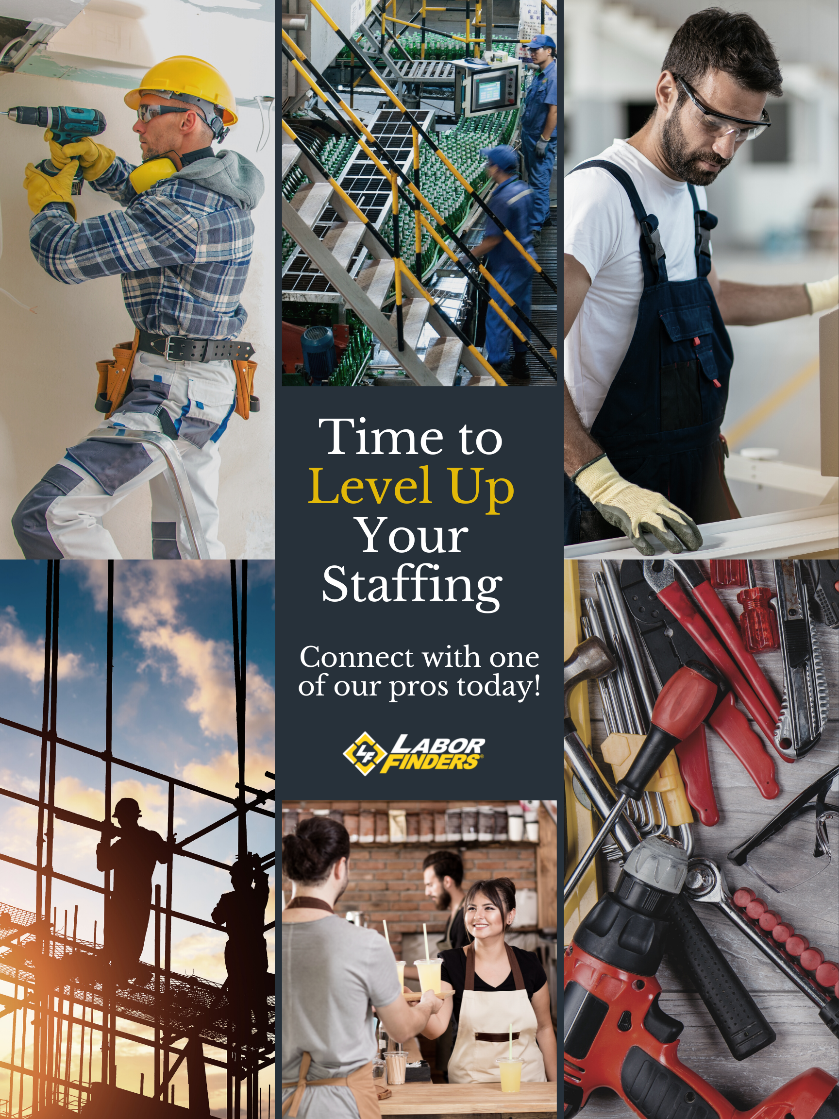 Level Up Staffing Landing Page