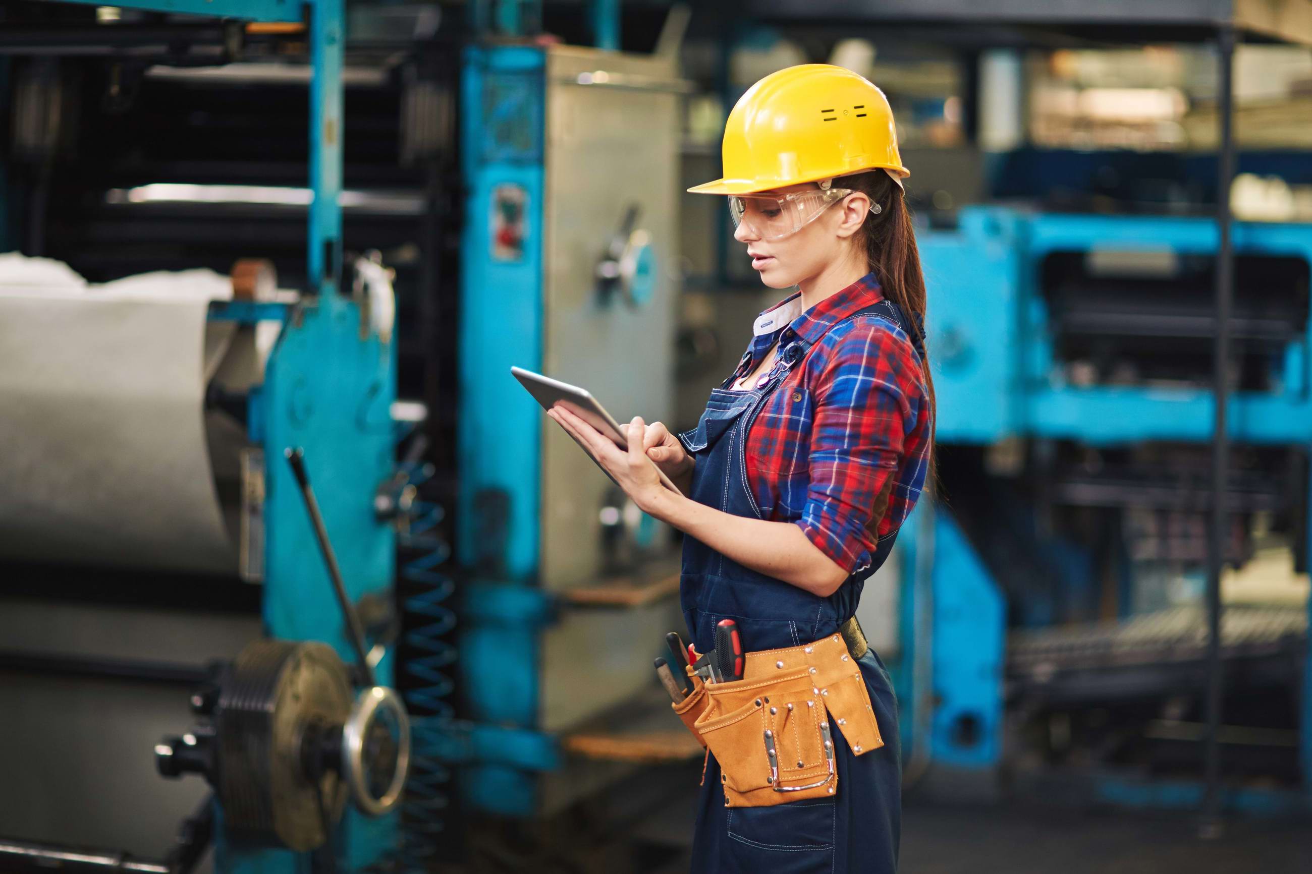 Female Industrial Worker